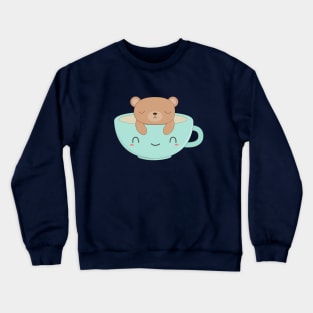 Kawaii Coffee Bear T-Shirt Crewneck Sweatshirt